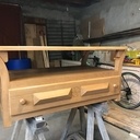 Table basse en chêne