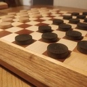 Plateau jeu de dames