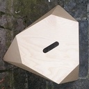 Tabouret en contreplaqué