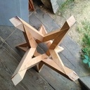 Piètement à devers