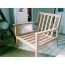 Fauteuil en châtaignier