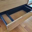 Commode à bords arrondis