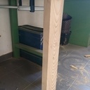 Pied raboté et dégauchi