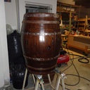 Boite transformé en petit armoire