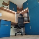 Ensemble Bureau / Chambre Chêne - Valchromat