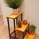 Escabeau 3 marches décoratif