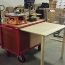 Servante mobile dans le cadre de mon boulot