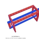 Base para Mesa tampo Blindex e outros