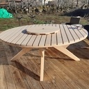 Table de salon de jardin