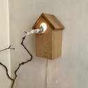 Lampe veilleuse en forme de nichoir