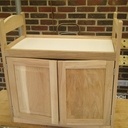 Garde robe avec lit pour poupée