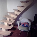 Escalier limon central