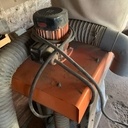 Lot Rabot dégau mortaiseuse Robland type XSDB 310 tri 380 V & Aspirateur type Aspimaxi