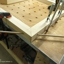 Table mobile pour petite scie à ruban