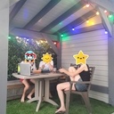 Abri vélo + mini pergola