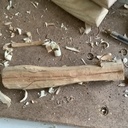 Petites cuillères en bois avec 6 espèces différentes