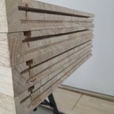 défonçage sur champ latéraux pour encastrer la cornière d'angle et amener le cable pour le ruban de LED