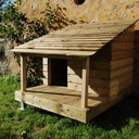 Niche pour couple de chiens