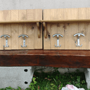 Vestiaire en palettes