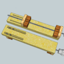 Gabarit pour réaliser des chevilles façon AIRPOPCIE
