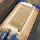 Planche à découper en bois de bout