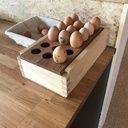 Boîte pour les œufs