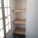 Tablette avec support invisible