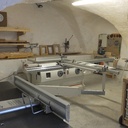 Mon atelier dans une cave voutée