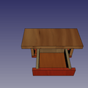 tiroir à cuillers et marc de café