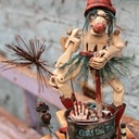 La sorcière aux bottes rouges