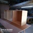 Meuble d angle TV a tiroir  et bureau