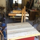 Table haute industrielle