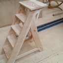 Escabeau en mélèze