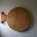 Volet rond en chêne