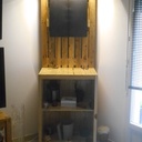 Meuble pour jeu de fléchette