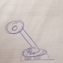 Un trophée en bois massif