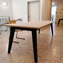 Table 2800x950 piètement en arêtier gainé
