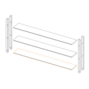 Étagère pour livre de poche ou manga