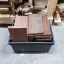 Boite avec dominos en Cumaru