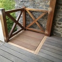 Agrandissement de passerelle terrasse