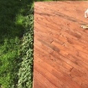 Terrasse en bois de palette