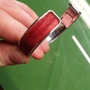 Bracelet bois et metal