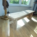 Table massive en chêne