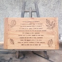 Cadeau poeme retraite