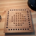 Solitaire en chêne et sapin