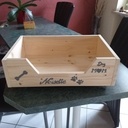 Panier lit sur roulettes