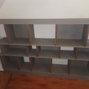 Bibliothèque modulable Valchromat et limbali