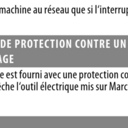 Extrait du manuel (en français) 1/2