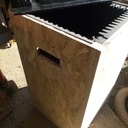 Caisson d'isolation phonique pour compresseur