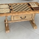 Table basse en table de jeux